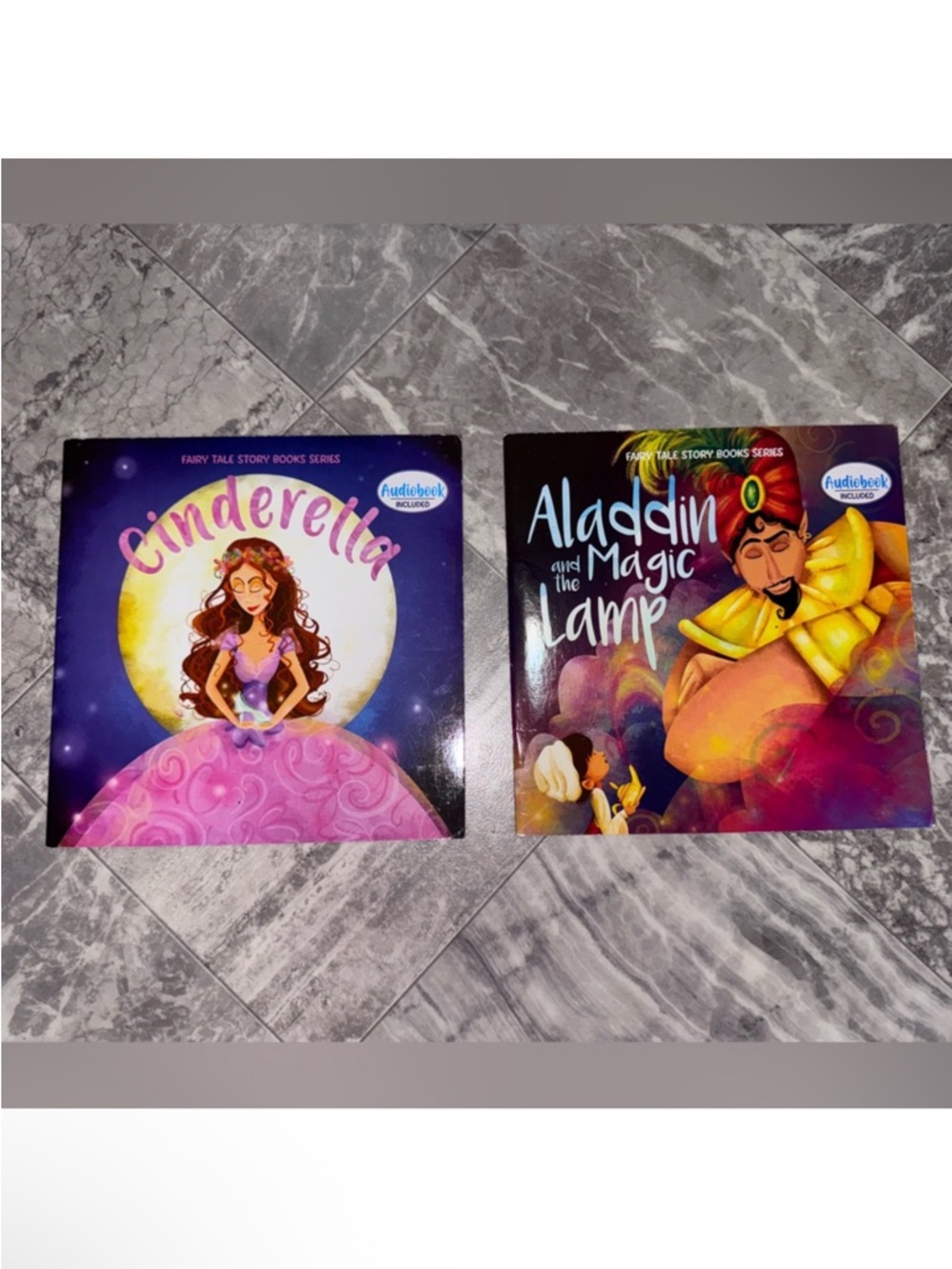 Cinderella and Aladdin Story Books